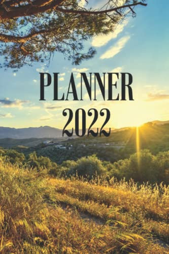 Terminplaner Jahreskalender 2022, Terminkalender DIN A5, Taschenbuch