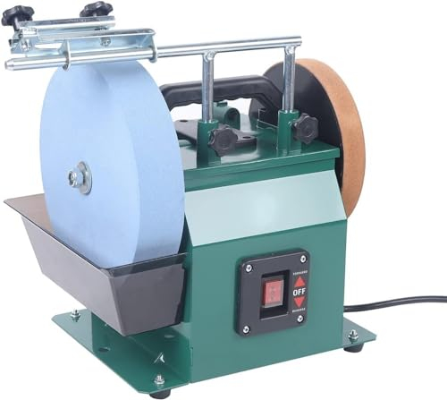 Sistema di affilatura raffreddato ad acqua, affilacoltelli elettrico con smerigliatrice for serbatoio d'acqua regolabile