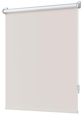 TFSKY Verdunklungsrollo Klemmfix ohne Bohren Creme B100 x H200 cm