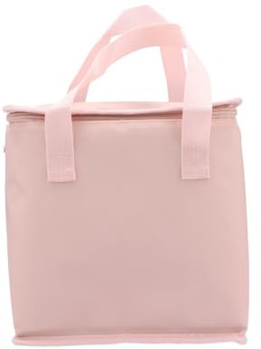 Tutete Bolsa Térmica Grande y Resistente | Nevera Portátil Ideal para Almuerzo o Merienda | Bolsa Porta Alimentos Lavable con Interior Aislante PEVA para Mantener Fresco y Exterior de RPET | Pink