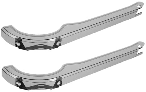 LAPYAPPE Bike Chain Cover Sleeve 2Pcs Oil-Proof Chain Guard Lightweight Protector for Mountain and Road Bikes Easy Installation 15.35X3.93X0.98In