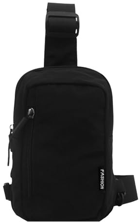 Plipdhy Umhängetasche Herren Damen klein,Sling Chest Crossbody Bag,Sling Bag Tasche Herren,Brusttasche Schultertasche zum Reise,Wandern,Radfahren,Laufen