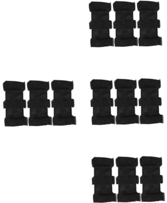 PRETYZOOM 12pcs Fire Extinguisher Mount Adjustable Bracket Holder Band for Trunk Car Use Fire Extinguisher Fixing Strap