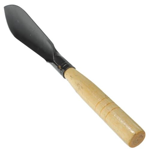 Gogogmee Cazzuola da Giardino in Legno e Ferro, Attrezzo Manuale per Piantare e Scavare Orto e Giardino, Pala a Mano Leggera Impugnatura Ergonomica per Lavori di Giardinaggio Quotidiani