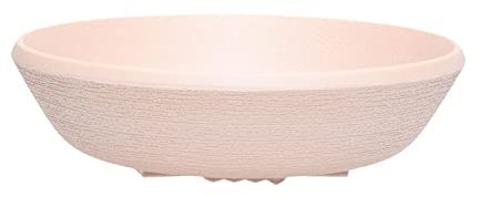 Kartell Trama - Plato de Sopa, Melamina, Terracota, 4 Unidades