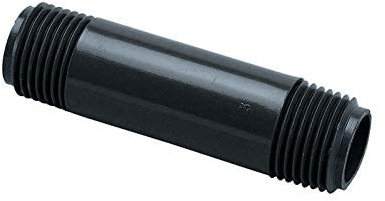 Orbit 2 Pack 1/2 Inch Male Pipe Thread x 2 Inch PVC Riser for Underground Sprinkler Irrigation