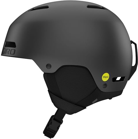 Giro Ledge MIPS Skihelm - Snowboardhelm für Herren, Damen & Jugend - Graphit matt - Größe XL (62,5-65 cm)