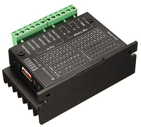 Hailege TB6600 4A Stepper Motor Driver 32 Segments DC 9-40V 4.0A Suitable for 42/57/86 Type 2-Phase 4-Phase Stepper Motor