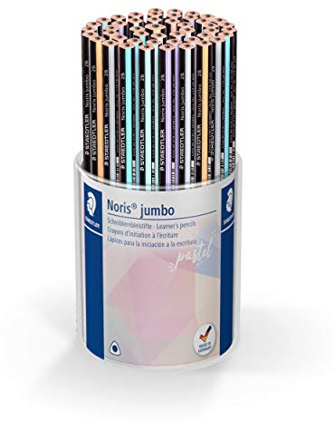 STAEDTLER 119 KP48 DA. Lápices Noris Club jumbo. Caja con 48 unidades de lápices HB.