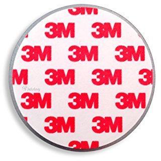 Jeising Magnethalter 5x Set, Magnetbefestigung für Rauchmelder Magnetopad selbstklebend