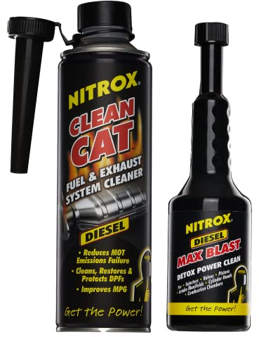 Nitrox Clean Cat Diesel 500ml and Max Blast Power Boost Diesel 300ml
