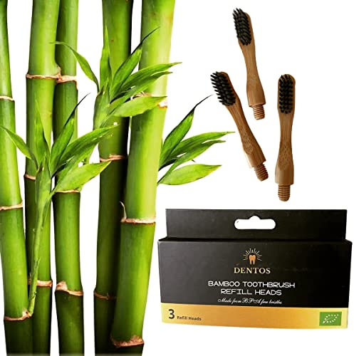 Bambu tandborste påfyllningshuvuden