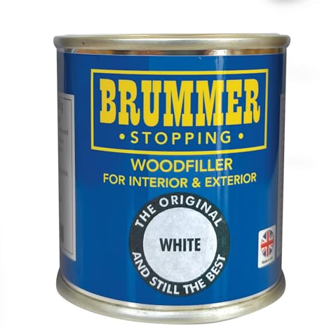 Brummer Holzspachtelmasse, Weiß, 700 g