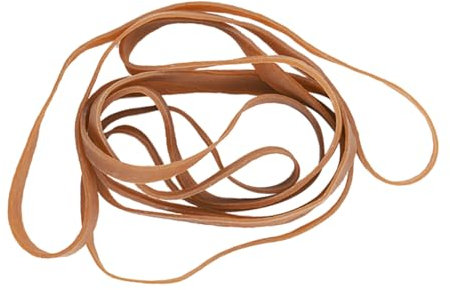 MAGICLULU 96pcs Industrial Rubber Bands, Strong Wide Elastic Rubber Band for Trash Cans and Furniture, Reusable High-elasticity Office and DIY Craft Use