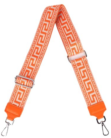 MIRROSI Schulterriemen Made in Italy aus Echtleder Schultergurt für Tasche zum Wechseln 5cm Breit Bohemian Style Längenverstellbar