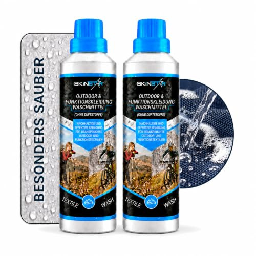 SkinStar Outdoor & Funktionskleidung Waschmittel 1L Softshells Textile Wash