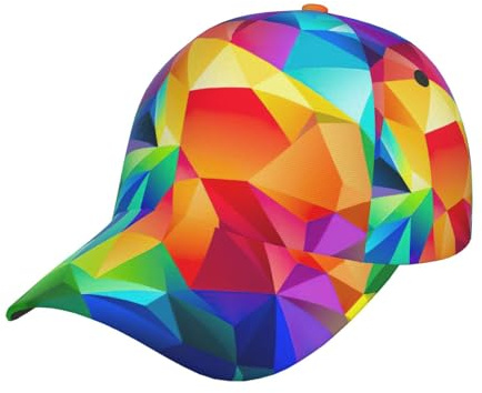 Rainbow Ocean Fashion Casual Sonnenhut Damen Baseball Cap Herren Verstellbar Sonnenhut Unisex Baseball Cap