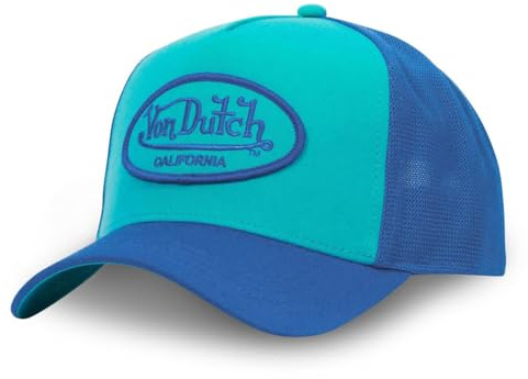 Von Dutch Kappe für Damen und Herren, Trucker-Kappe, verstellbar, blau, Einheitsgröße
