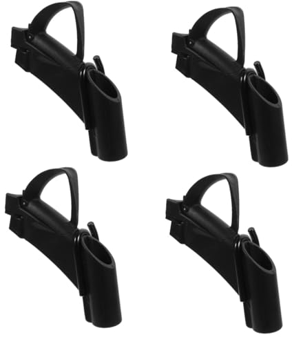 FRCOLOR 4 Stück Pedalhalter Fußstützen Befestigungshalterung Rollstuhl Ersatzteil Elektro Rollstuhl Zubehör Elektro Rollstuhl Versorgung Befestigungsteil Für Rollstuhl Kleine
