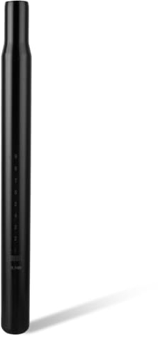 Fahrrad Sattelstütze Kerzensattelstütze,Unisex, 27,2 x 300 mm Sattelstange Fahrrad Sattelrohr Schwarz Fahrradsattelstangen Sattelstange Durchmesser Für Mountainbike Rennrad Cityrad Downhill