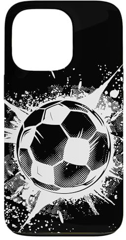 Coque pour iPhone 13 Pro Soccer Ball Splash Football Pitch