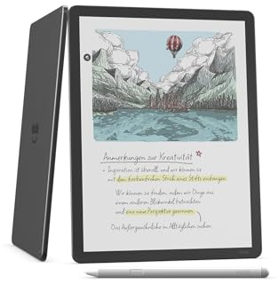Amazon Kindle Scribe Colorsoft 64 GB (neueste Generation) – 11-Zoll-Farbdisplay mit Frontlicht – Dünn, leicht, leistungsstark – Dokumente, Bücher und integriertes Notizbuch – Graphit