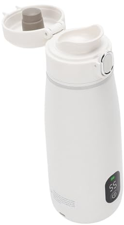 Bewinner Bouilloire électrique de Voyage 350 Ml, Chaudière à Eau Portable USB-C avec Acier Inoxydable 316, Chauffage Rapide sans Fil pour L'extérieur, la Voiture, le Camping, le Bureau