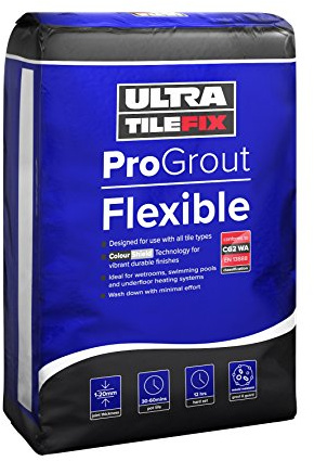 Ultra tile Fix Grout - 10kg - Grey