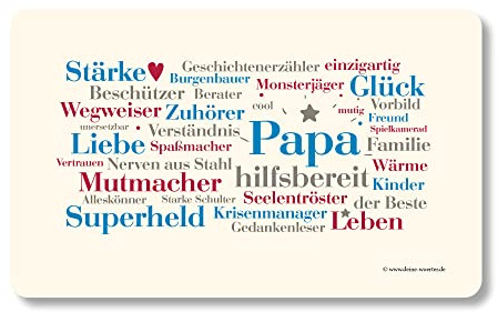 Frühstücksbrettchen Papa