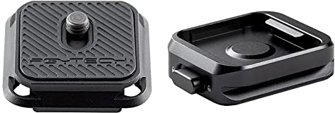 PGYTECH Kamera Schnellwechselplatte Klemme, kompatibel with Arca Swiss, Quick Release Plate für Fotokamera, Stativ