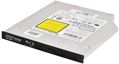 Silverstone TOB04 9.5/12.7mm Slim Blu-ray/DVD/CD Read and Write Tray-Loading Optical disc Drive, Includes Slimline SATA Adapter Cable, SST-TOB04