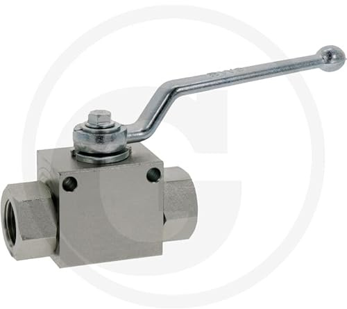Generico RUBINETTO OLEODINAMICO IDRAULICO IN ACCIAIO ALTA PRESSIONE DN 13-G 1/2 BSP