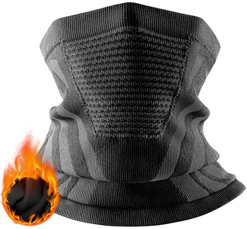 LUROON Scaldacollo Invernale Termico Moto, Passamontagna Traspirante per il Viso, Ski Mask Invernale Termico, Sottocasco Caldo Multifunzionale Uomo Donna per Ciclismo Sci Moto