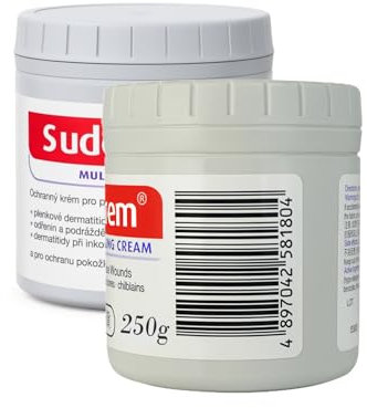 Zink-Creme mit antiseptischer Wirkung – Schützt & pflegt empfindliche Haut (Baby & Erwachsene), 250g – wasserabweisend.
