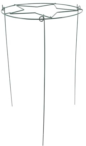 SEWACC Enrejado para Plantas Trepadoras de Jardín y Maceta Verde 30x45 Cm Soporte Metálico Resistente para Exteriores Patios y Césped Estructura de Hierro para Cultivo y Decoración
