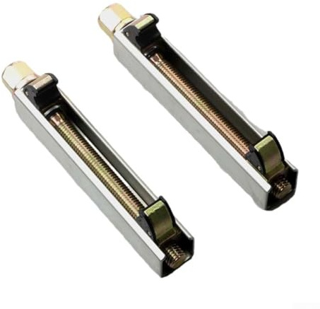 Lot de 2 outils de compression à ressort hélicoïdal pour moto - Pour VTT et vélo - Construction en alliage pour mécaniciens et amateurs de bricolage