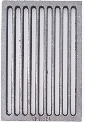 Hochwertiger 16 x 24 cm Gussrost Ofenrost Kaminrost Ascherost Feuerrost Rost