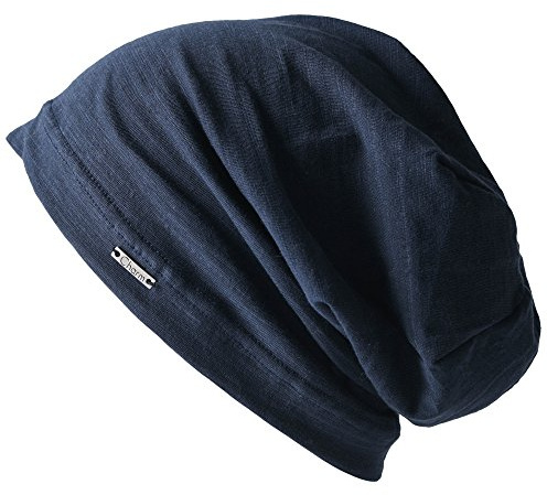 CHARM Léger Bonnet Coton Femme et Homme, Marine