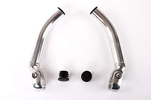 Bar Ends Force Alu Silber Fahrrad Lenkerhörnchen Barends 170mm Klemmung 22,2mm