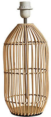 MiniSun | Contemporary Large Natural Rattan Table Lamp Base | Table Lamps, Home Décor & Improvement Essential