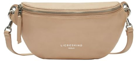Liebeskind Berlin Damen-Gürteltasche „Tavia S“ – Belt-bag Damen aus Leder mit verstellbarem Riemen – Damen Gürteltasche – geräumiges Hauptfach mit Reißverschluss und ein Innenfäch