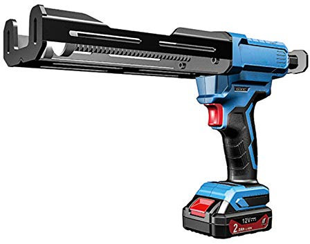 12V Electric Double Cartridge Adhesive Caulking Gun Cordless Automatic Dual Component Epoxy Applicator