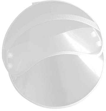 Fonowx Chubasquero con ala transparente, chubasquero, visera, protector facial para capó de lluvia, chaqueta impermeable