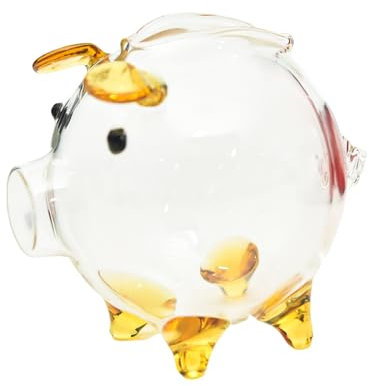 1/4pcs trasparente maiale salvadanaio, adorabile creativo salvadanaio, novità infrangibile, maiale trasparente | Forma di maiale scatola di barattolo, Pl Pig Coin Banks