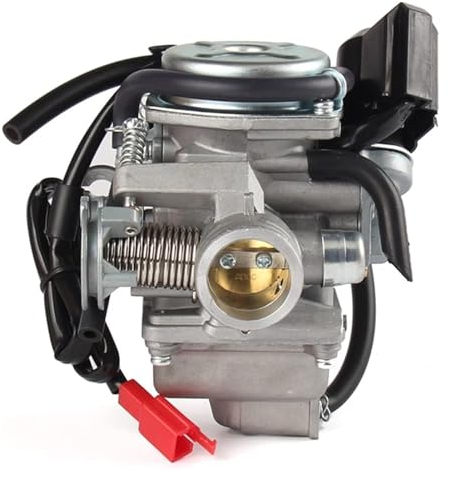 JSRVQKMS Für PD24 24mm Für GY6 125cc 150cc Motor Vergaser Für ATV Quad Go Kart Vergaser Roller Moped Motorrad Vergaser Montage Benzinmotor