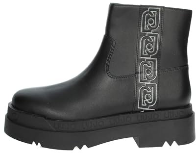 Liu Jo Scarpe Donna Stivaletto Love 52 - Ankle Boot Ecopelle Black D25LJ15 SF4051 EX174 22222 40
