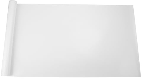 CORHAD Lichtundurchlässige Fensterfolie Weiß Selbstklebend aus Pet Material 40cm X 500cm für Bad Küche Wohnzimmer mit UV Schutz und Hitzebeständigkeit Einfache Montage Glatten