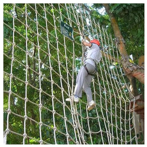 Generisch Outdoor – Kletternetz, Kletternetz Für Den Garten, Kletternetz Mit Strickleiter Zum Spielen Auf Dem Spielplatz, Für Hindernisparcours-Trainingskurse Für Erwachsene(Size:1 * 2m(3.3 * 6.6ft))