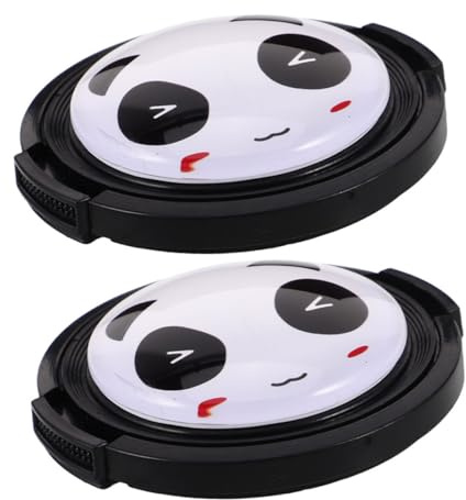 STOBOK 2stücke Panda Design Kamera Objektivdeckel Schutzkappe Staubschutz Linsenschutz Für Vielseitige Fotografie Reizvoll Und Robust
