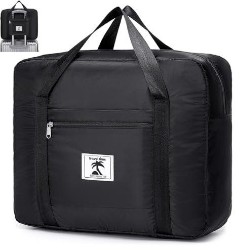 SUCIKORIO 40x30x15cm British Airways Air France Jet 2 Handgepäck Tasche für Flugzeug, Wasserdicht Oxford Reisetasche Faltbare Cabin Bag 18L Klein Carry On Luggage Für Weekender, Damen, Herren, Reisen